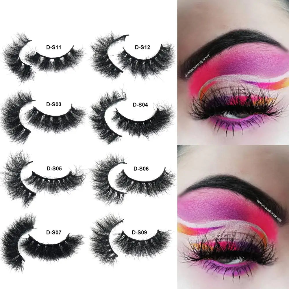 Fluffy Lashes 3d Mink Lashes 100% Cruelty Free