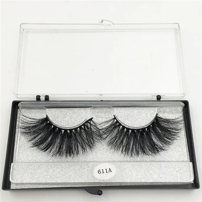 RED SIREN Dramatic Long Thick 25mm Mink Lashes Wholesale Bulk False Eyelashes