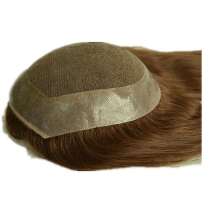 Top Quality 100% Chinese Human Hair Toupee Full Lace Human Hair Toupee for Women