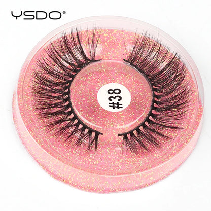 YSDO 1 pair 3D Mink Lashes