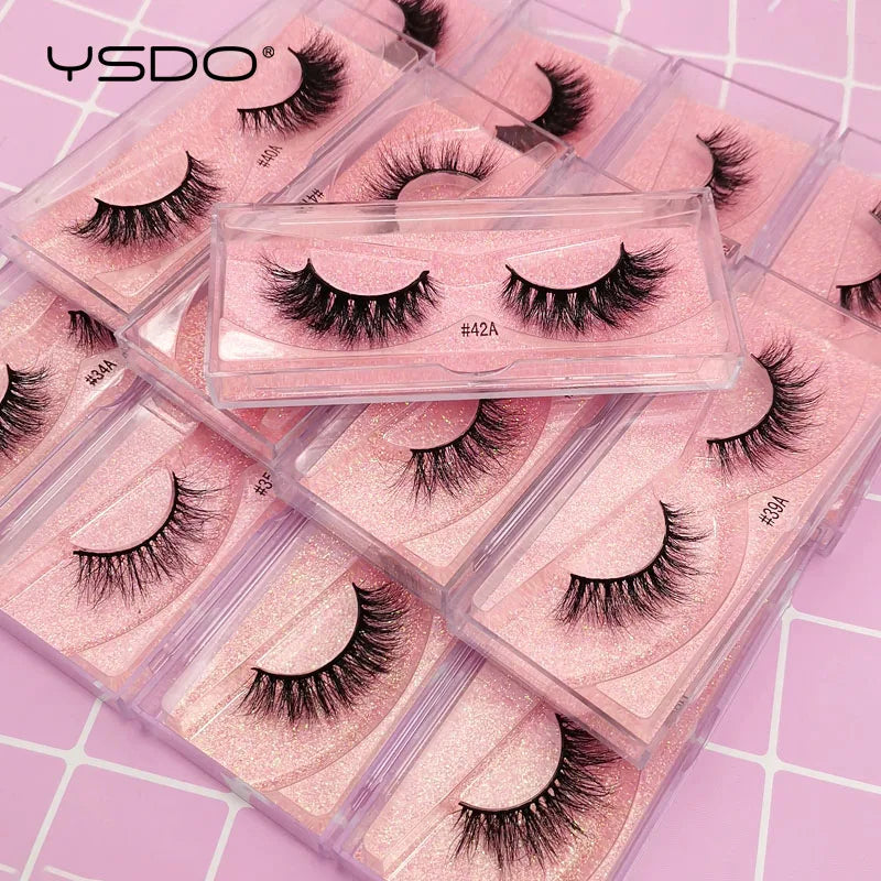 YSDO 1 pair 3D Mink Lashes