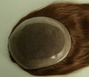 Top Quality 100% Chinese Human Hair Toupee Full Lace Human Hair Toupee for Women