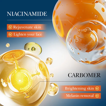 Vitamin C Whitening Skin Care Set 4pcs Facial Cleanser Toner Serum Face Cream Brightening Anti Wrinkle Moisturizing Travel Kit