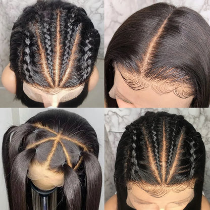 13x6 Wear go Glueless Wig Full Lace Frontal Wigs with Drawstring Effortless Install Ear to Ear Straight Pre everything for women