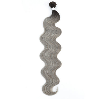 Body Wave Bundles Brazilian Hair Weaving Soft Natural Synthetic Hair Extensions Colorful Body Wave Top Quality Thick Hair