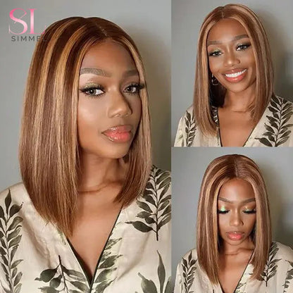 SIMMEL Ombre 4x4 Lace Closure Wig Highlight