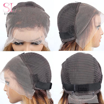 SIMMEL Ombre 4x4 Lace Closure Wig Highlight