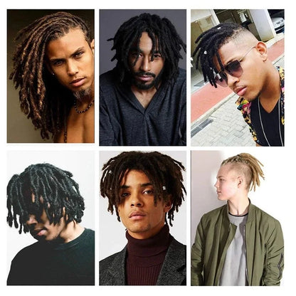 Handmade Dreadlocks 10strands 8" Locs Hip-Hop Style