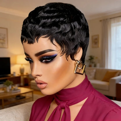 Women'S Short Fairy Hairstyle Wig