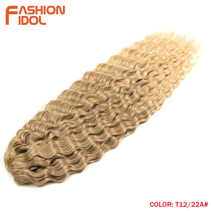 32Inch 3pcs Water Wave Twist Crochet Hair