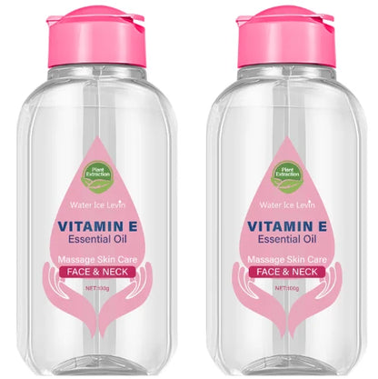Vitamin E Essential Oil with Niacinamide & Ceramide - Face & Neck Massage Skin Care for Even Tone