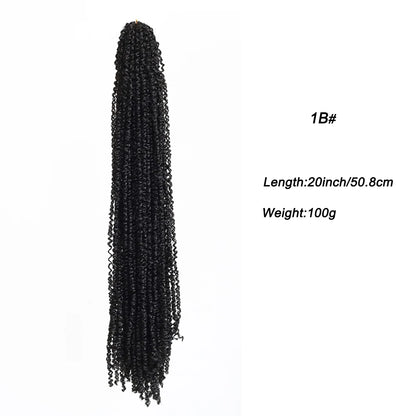 Synthenic Passion Twist Crochet Hair