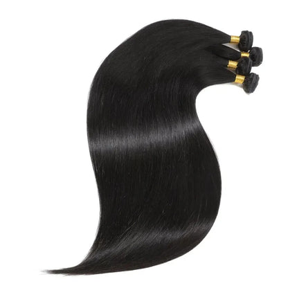 12A Brazilian StraIght Virgin Hair Bundles Unprocessed Human Hair Extensions 14-30 Inches Double Weft