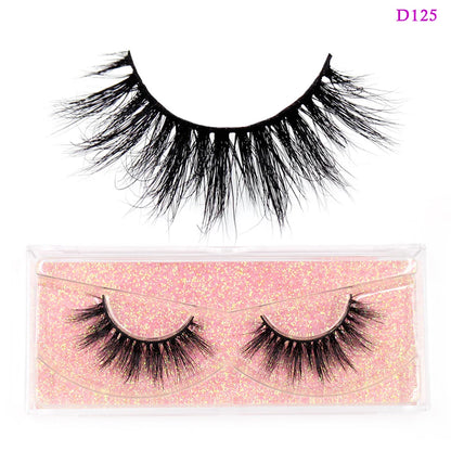 LEHUAMAO Eyelashes 3D Mink Lashes natural mink lashes for daily wear soft lashes Eyelash extension real Eyelash for makeup D103