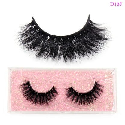 LEHUAMAO Eyelashes 3D Mink Lashes natural mink lashes for daily wear soft lashes Eyelash extension real Eyelash for makeup D103