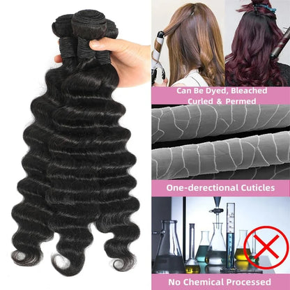 Loose Deep Wave Human Hair Bundles