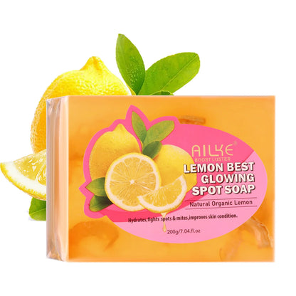 AILKE Natural Skin Brightening Set for All Skin Types, Cleaning, Dark Spots and Acne Removal, Boost Radiance, Organic, Vegan