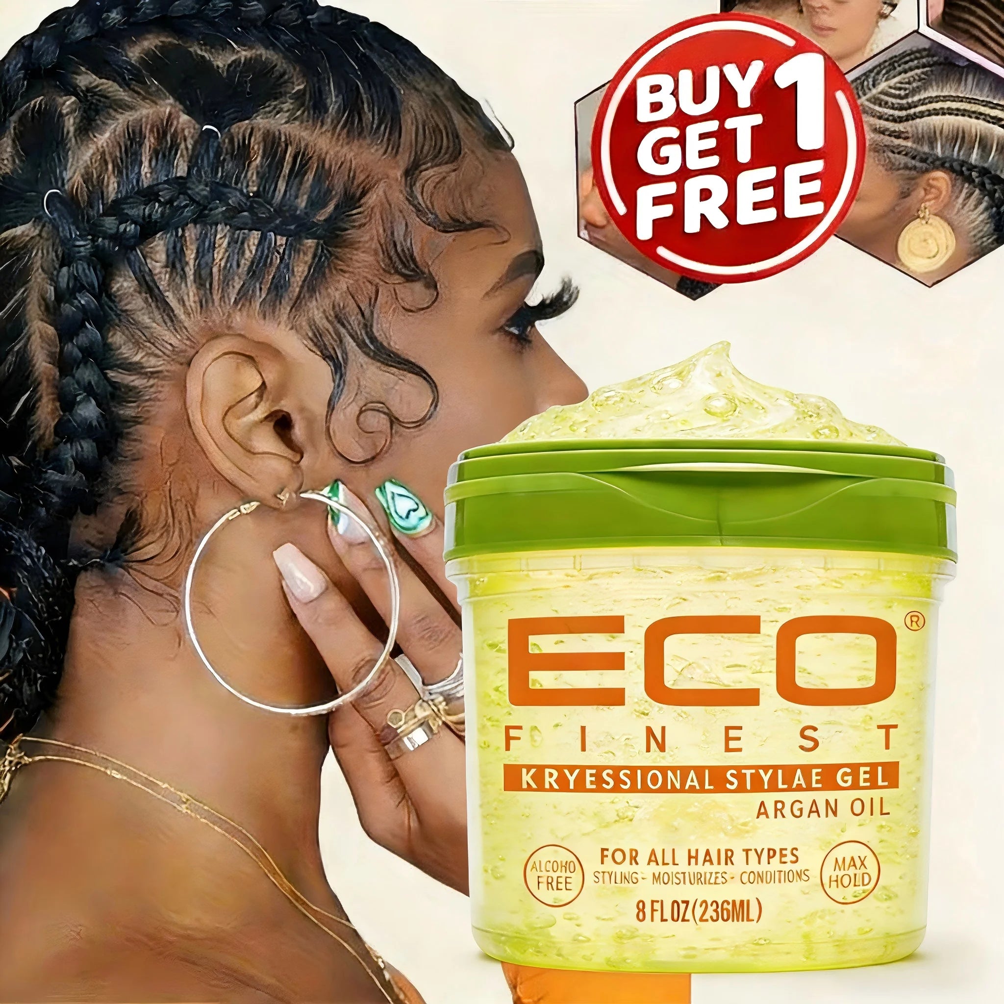 Eco Finest Argan Oil Styling Gel