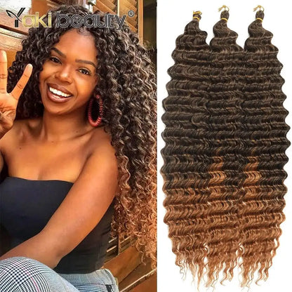 30inch Water Wave Twist Crochet Hair