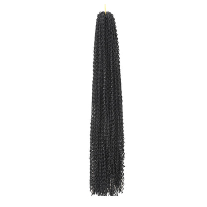 3X Pre-Looped Curly Synthetic Zizi Braids