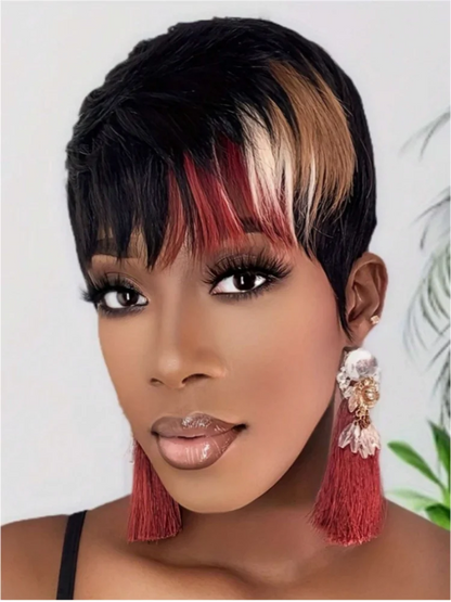 Headband Wig Kinky Straight 26 Inch Kinky Straight Headband Wig Human Hair Glueless Human Hair Wigs Machine Made synthetic