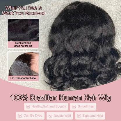 13x6 Glueless HD Lace Front Wig Body
