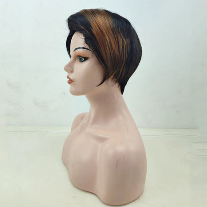 HAIRJOY Synthetic Hair Short Straight Wig