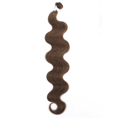 Body Wave Bundles Brazilian Hair Weaving Soft Natural Synthetic Hair Extensions Colorful Body Wave Top Quality Thick Hair