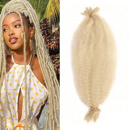 Synthetic Wig Twist Hair Marley Twist Braiding Hair Springy Afro Twist Hair for Soft Locs Passion Twist Hair Butterfly Locs Hair