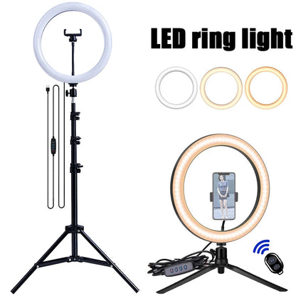 Mosizave Bi-Color Ring Light 3200K-5600K