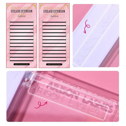 ARISON W-Shape Eyelashes Extension