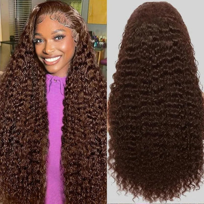 13X6 Hd Lace Frontal Wig Chocolate