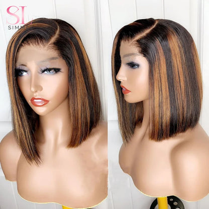 SIMMEL Ombre 4x4 Lace Closure Wig Highlight