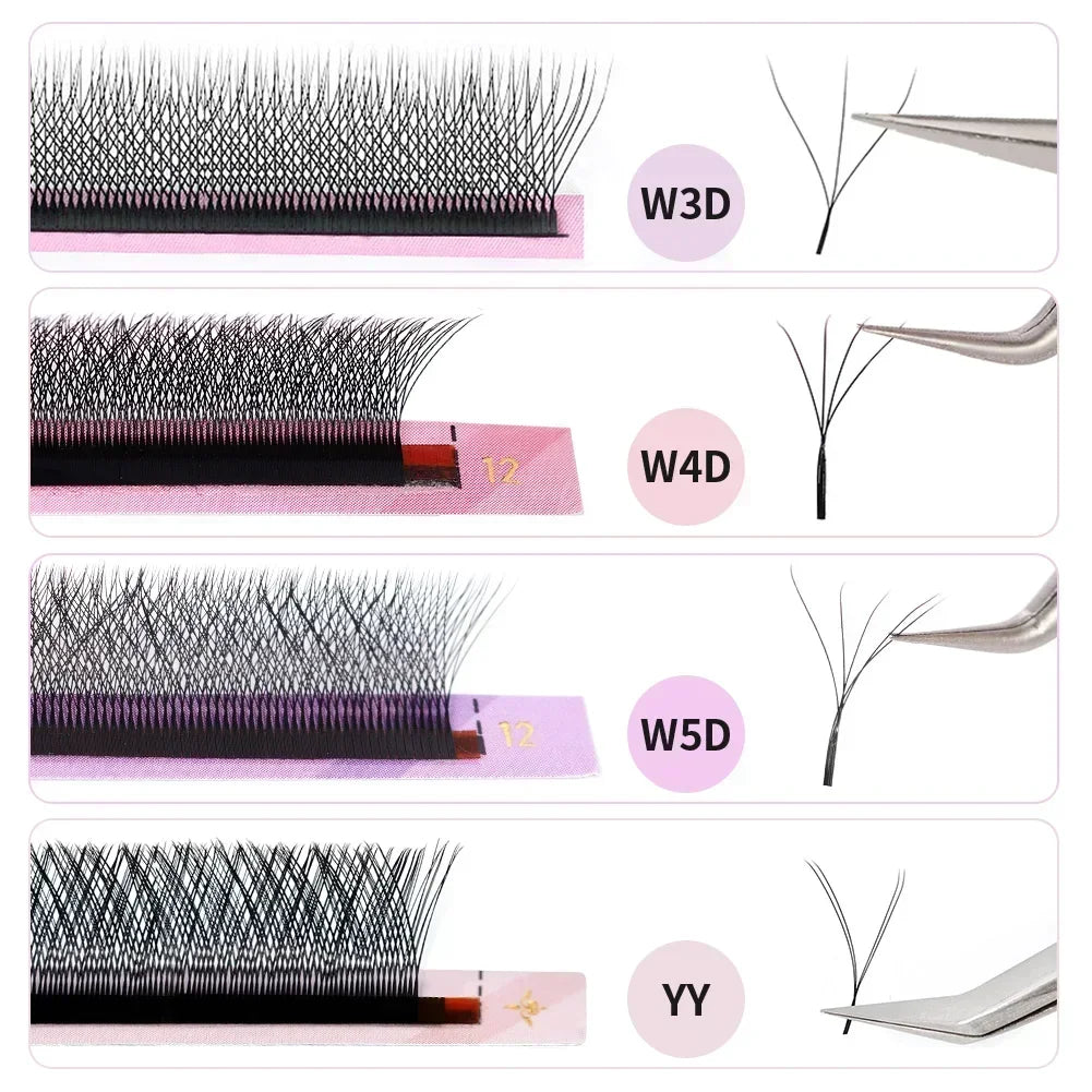 ARISON W-Shape Eyelashes Extension