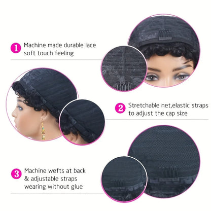 Women'S Short Fairy Hairstyle Wig