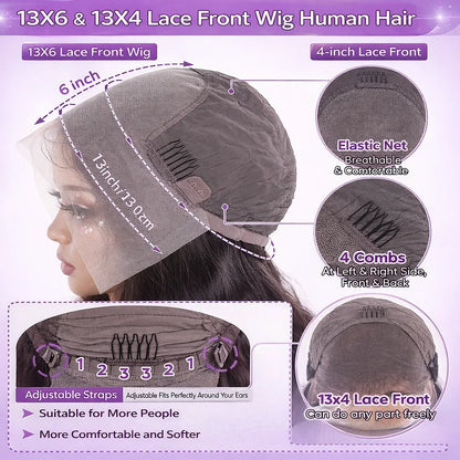 Short Bob Wig Transparent Lace Frontal Wigs Human Hair 100% Straight Bob Wigs Pre Plucked 13x4 Lace Front Wigs For Black Women