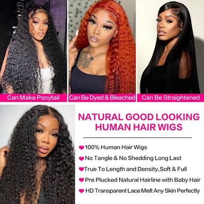250% Density 13x4 13x6 Hd Lace Frontal Wig