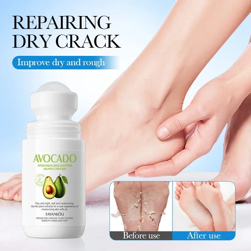 Avocado Hand and Foot Cream Condensation Bead Rolling Creams Moisturizing Nourishing Repairing Feet Hands skincare Creams