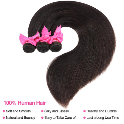 Brazilian Virgin Deal Human Hair Extensions
