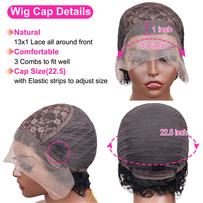 Pixie Cut Bob Wig