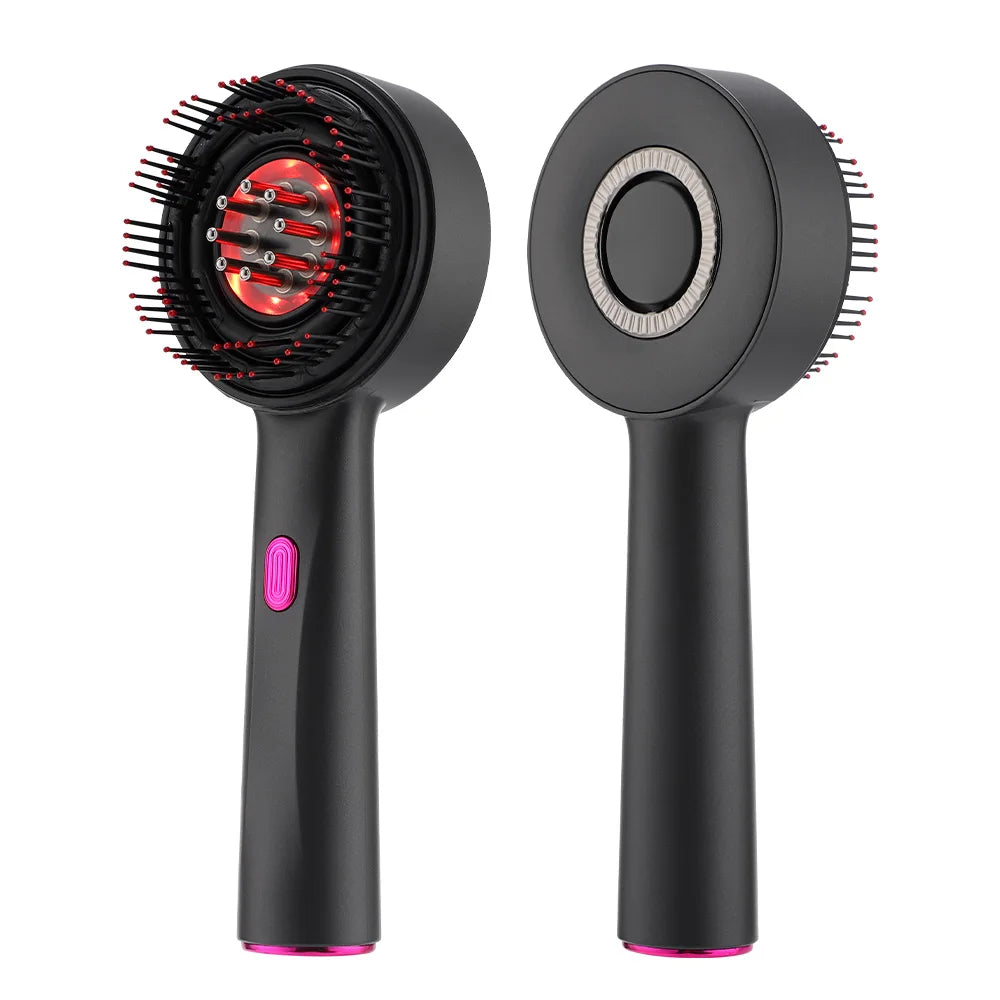 Hair Oil Applicator Electric Massage Comb 3 Modes Hair Massage Brush for Hair Follicles On The Head Essence Oil Applicator Tools