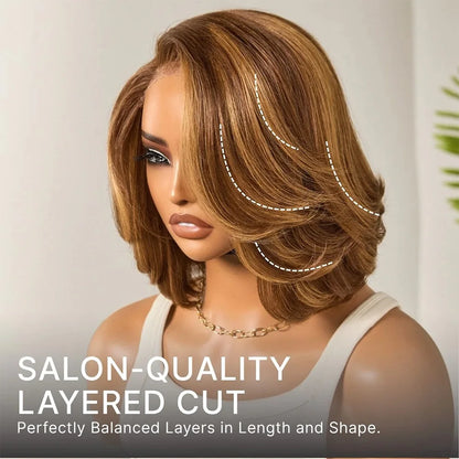 Human Hair Pre Plucked Pre Cut 5X5 HD Lace