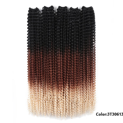 Pre Twisted Passion Twist Crochet Hair Butterfly Locs 24Inch