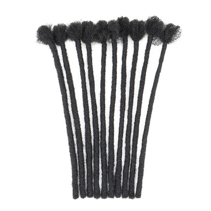 Handmade Dreadlocks 10strands 8" Locs Hip-Hop Style