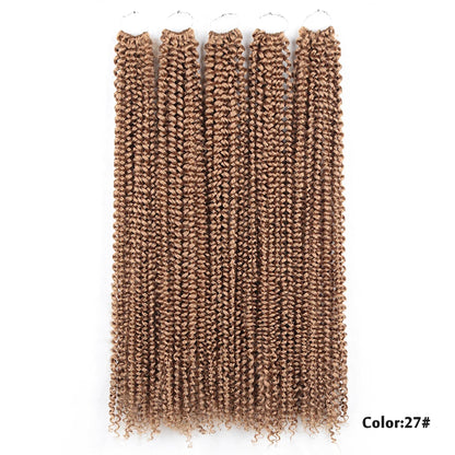 Pre Twisted Passion Twist Crochet Hair Butterfly Locs 24Inch