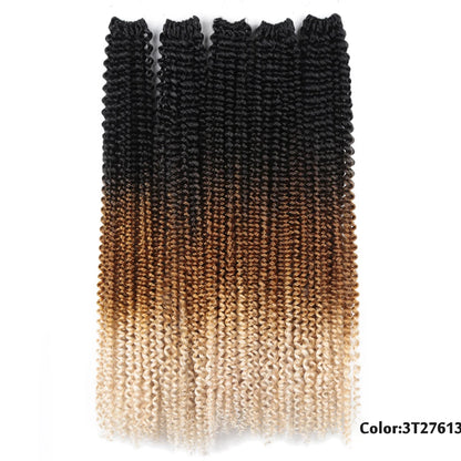 Pre Twisted Passion Twist Crochet Hair Butterfly Locs 24Inch