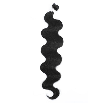 Body Wave Bundles Brazilian Hair Weaving Soft Natural Synthetic Hair Extensions Colorful Body Wave Top Quality Thick Hair