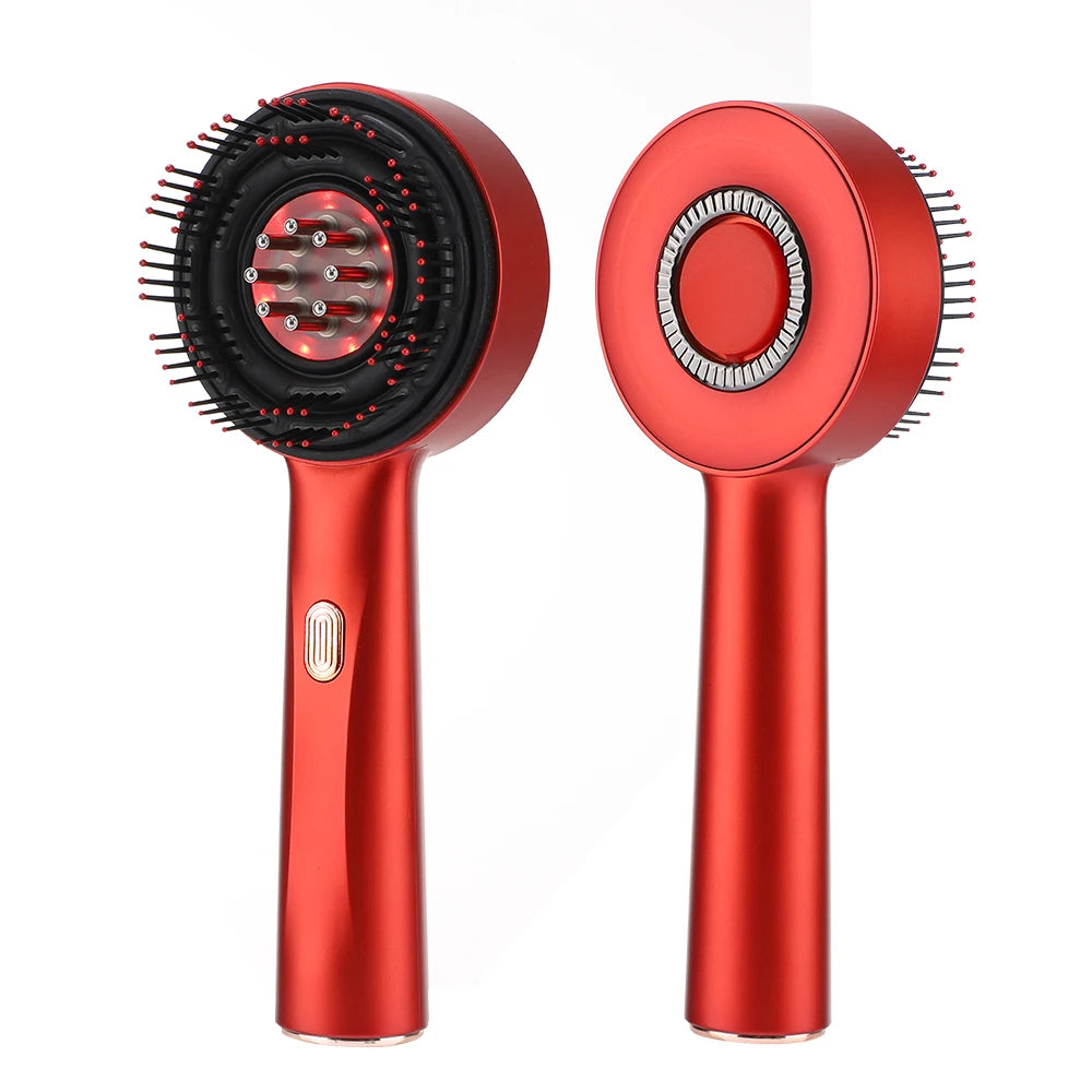 Hair Oil Applicator Electric Massage Comb 3 Modes Hair Massage Brush for Hair Follicles On The Head Essence Oil Applicator Tools