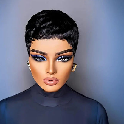 Wigs for Black Women Pixie Cut Human Hair