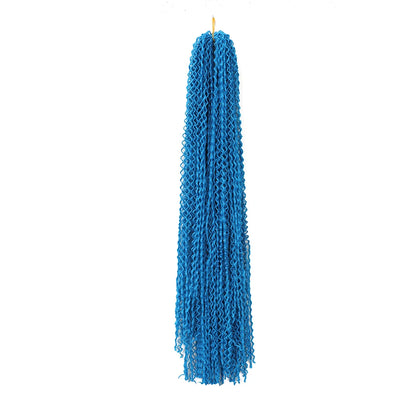 3X Pre-Looped Curly Synthetic Zizi Braids